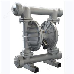 供应铝合金气动隔膜泵 QBY3-100LF 双隔膜泵 型号齐全可替代进口泵