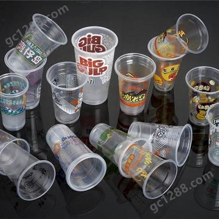 宏华机械定制CP770塑料杯印刷机 PP塑料杯印刷 全自动杯子曲面胶印机