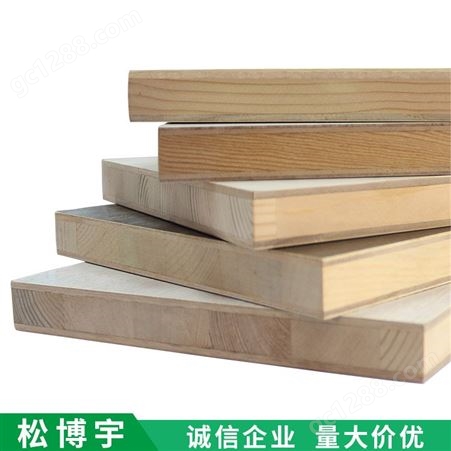 美洲实木板材 北美板材进口实木生态板松博宇生产