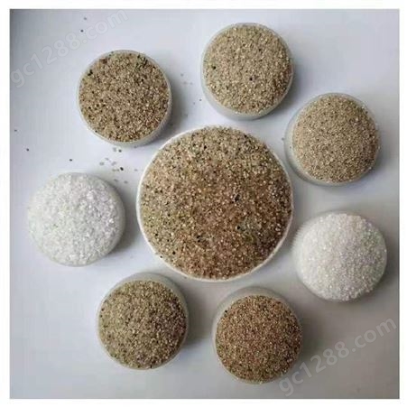 超辉矿产大量现货质感圆粒砂工艺品填充规格全