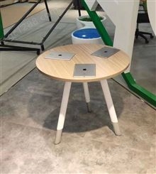 四人位组合 钢架办公桌 会议桌 亚峰品牌板式家具生产厂家 黑龙江简易办公桌椅批发