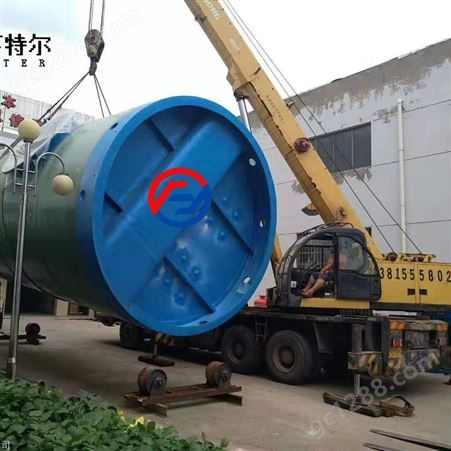 广东玻璃钢一体化泵站 一体化雨水提升泵站厂家