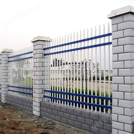 锌钢护栏 锌钢围栏围墙配件图片