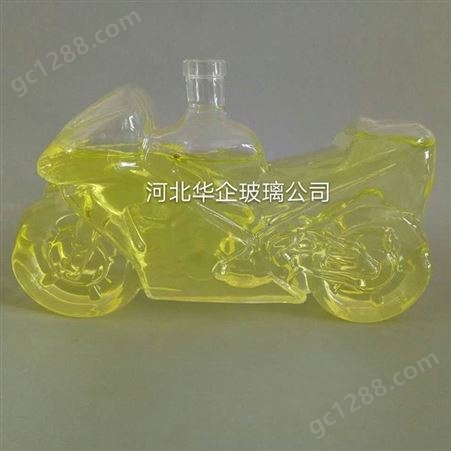 摩托醒酒器    工艺酒瓶    酒柜摆件    高硼硅玻璃   泡酒器