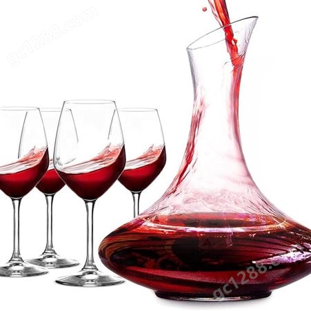 玻璃醒酒器  创意玻璃红酒器  洋酒瓶  吹制玻璃瓶  异形工艺酒瓶