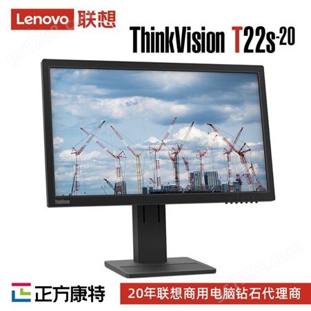 联想显示器 21.5英寸 ThinkVision T22s-20 液晶商用