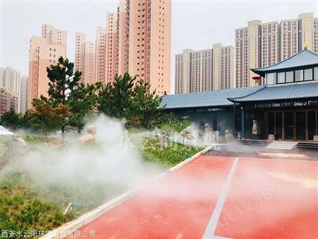 西安人工造雾高压水泵 柱塞泵5L单泵喷雾造景加湿降温降尘