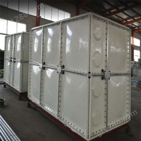 方形玻璃钢水箱  工业玻璃钢水箱  保温玻璃钢水箱