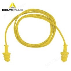 DELTAPLUS/代尔塔 CONICFIR050 103119可重复使用TPR带线降噪耳塞代尔塔耳塞