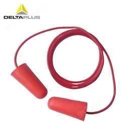 DELTAPLUS/代尔塔103106 防噪音睡觉学习带线专业耳塞 隔音降噪（200副/盒）