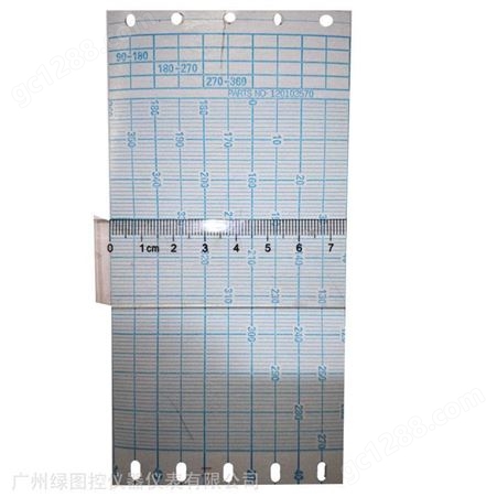 供应上海温度记录仪用图表卡纸C409绿图控公司