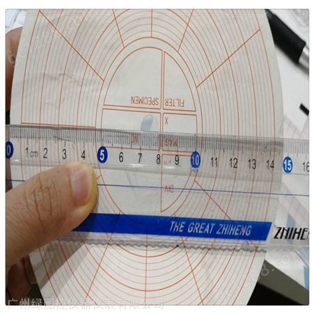 供应上海温度记录仪用图表卡纸C409绿图控公司