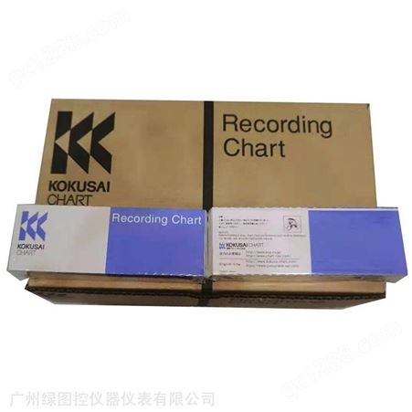 进口货源日本KOKUSAI记录纸B956AAR-K1折叠式打印纸绿图控
