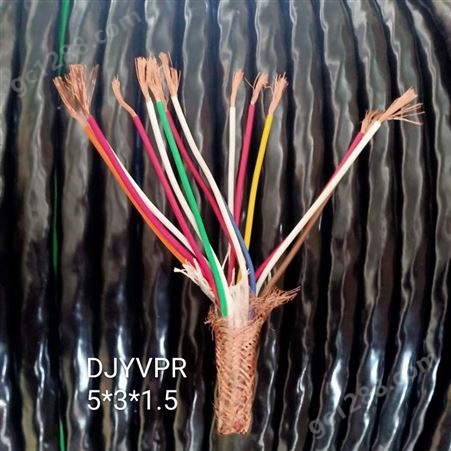 控制电缆KVVR-0.5KV-2*1.5mm2/4x1.5