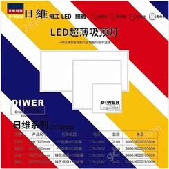 日维 电工LED照明 平板灯 600X600 600X300 300X300 厂家供应 日维 LED平板灯直销厂家