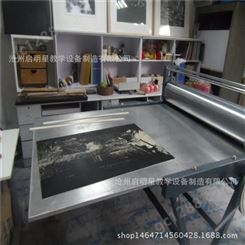 厂家直供定制各类尺寸电动手动大型木板铜版板画凹凸版画拓印机
