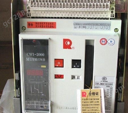 常熟开关厂智能型式断路器CW1-2000C/3P-630A 4p M型 抽屉式