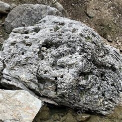 瑞丽黑山石假山石供应商 黑山石批发 景石制作