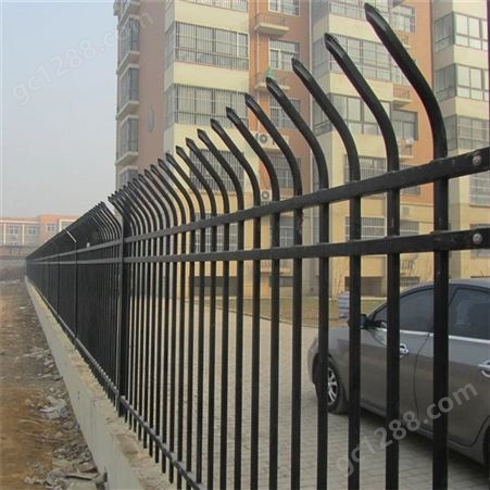 厂家现货锌钢护栏 铁艺庭院别墅围墙防护栏 小区学校隔离围栏栅栏