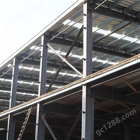 加工定制 钢结构阁楼夹层 钢结构雨棚厂房建筑 鸿熙广告
