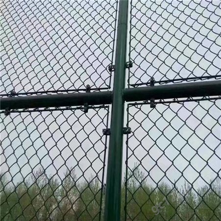 海诚 篮球体育场围网 低碳钢丝运动场围栏 浸塑勾花护栏 牢固美观