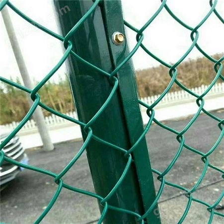 海诚 篮球体育场围网 低碳钢丝运动场围栏 浸塑勾花护栏 牢固美观