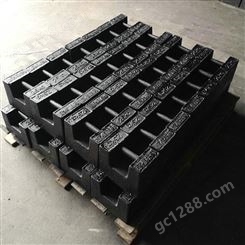 北京吊篮配重铁块出租 25千克铸铁配重块 20kg铸铁标准砝码