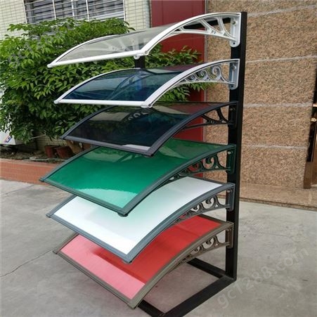 佛山耐力板窗台棚 阳光蓬供应商 雨阳棚厂家