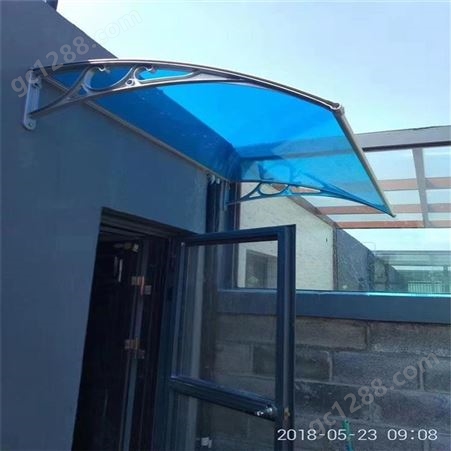 佛山耐力板窗台棚 阳光蓬供应商 雨阳棚厂家