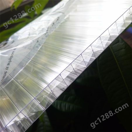 米字型阳光板厂家定制 20mm米字阳光板 燚塑聚碳酸酯X型中空板