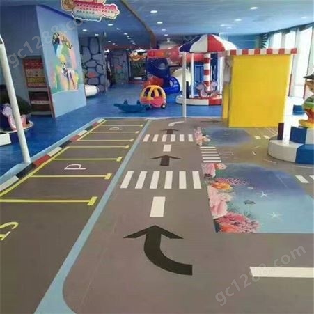 多种型号幼儿园环保地板 幼教塑胶地板 抗污地板革工厂直营