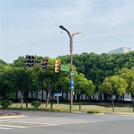 厂家批量供应信号灯杆 交通型号灯杆 丰豪照明信号杆