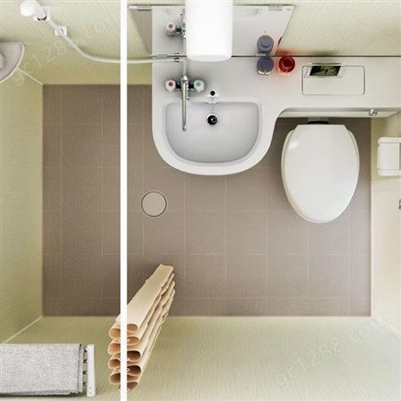 室内成品卫生间 装配式厕所 澳普特卫浴 防水防渗 快速安装