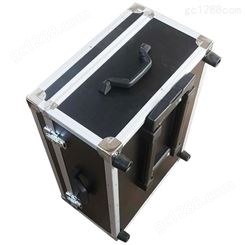 黑色铝合金工具箱 焱鑫箱包 多功能铝箱设备