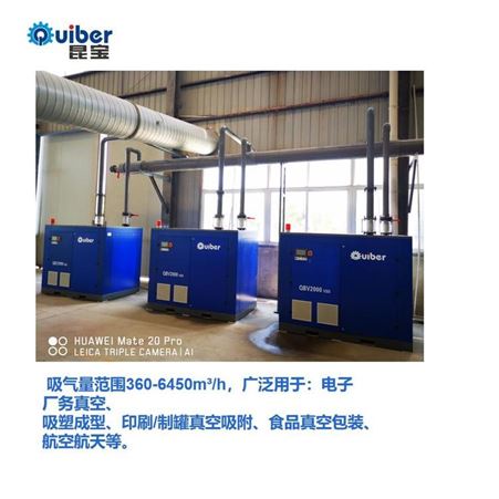 真空泵QBV750集成墙板真空泵的特点及应用范围实力厂家昆宝